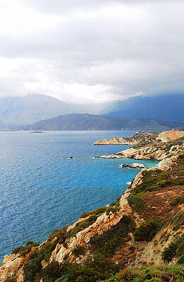 Summer Wall Art featuring the photograph Crete Island In Greece by Severija Kirilovaite