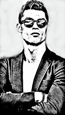 Cristiano Ronaldo Ends Recent Slump Print