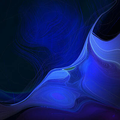 Digital Art - Cross Currents by Gina Harrison
