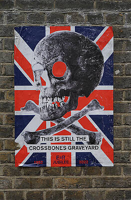 Crossbones Graveyard Poster Wall Art
