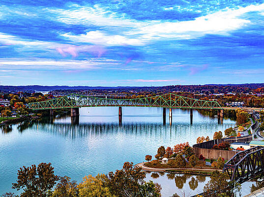 Mountain Wall Art featuring the photograph Crossing The River by Jonny D