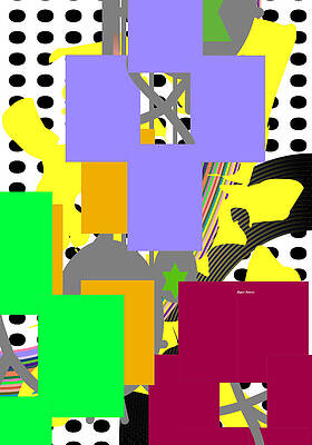 Modern Wall Art featuring the painting Crossroads by Rafael Salazar