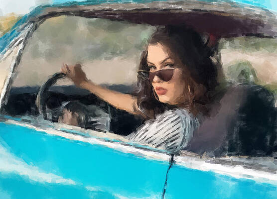 Painting - Cruising by Gary Arnold