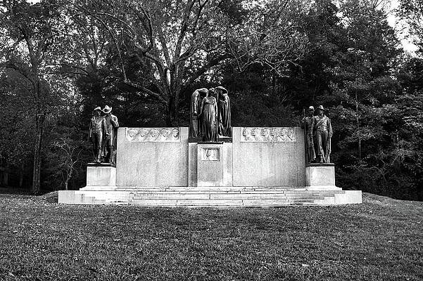 Confederate Wall Art featuring the photograph CSA Memorial by American Landscapes