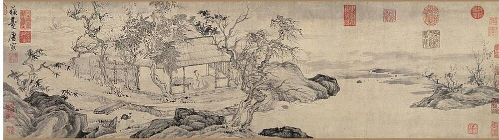 Wall Art featuring the digital art Cultivates The Body In Spring by Tang Yin
