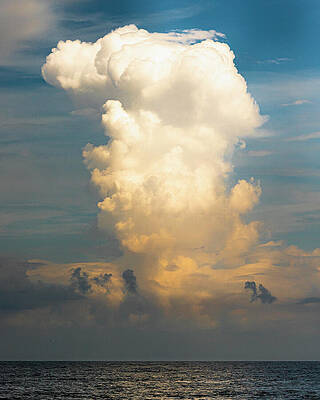 Sky Wall Art featuring the photograph Cumulonimbus Over The Atlantic by David Fountain