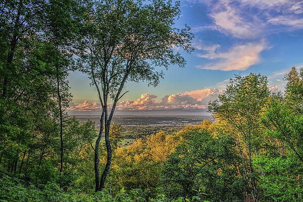 Cloud Wall Art featuring the photograph Cumulus Clouds From Rib Mountain State Park by Dale Kauzlaric