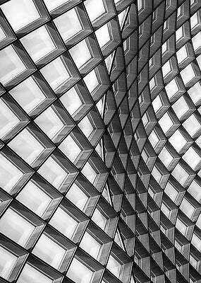 Abstract Wall Art featuring the photograph Curved by Elvira Peretsman