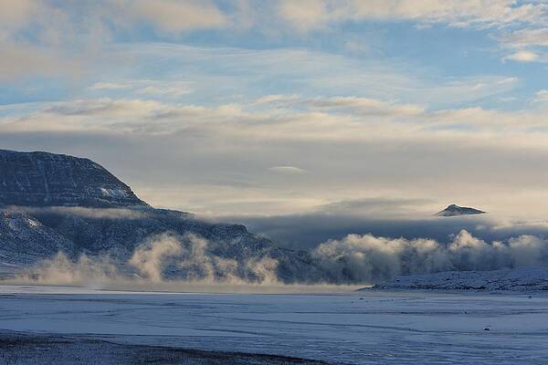 Landscape Photograph - Dancing Clouds by Alden White Ballard