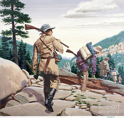 Daniel Boone Print