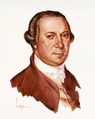 Portrait Painting - Daniel Of St. Thomas Jenifer - Signers Of The U.S. Constitution by Lyle Tayson