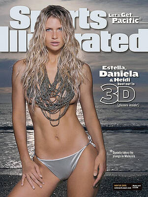 Daniela Pestova on Sports Illustrated Cover Photograph