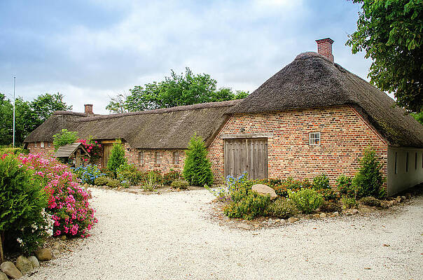 Photograph - Danish Farmhouse by Steven Nelson