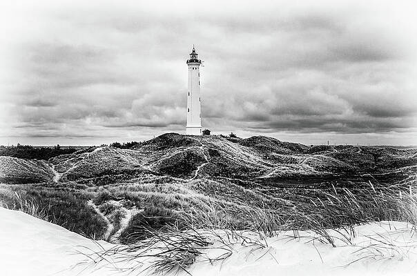 Photograph - Danish Lighthouse by Steven Nelson