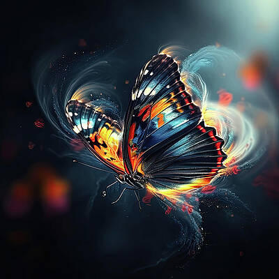 Digital Art - Butterfly 2 by Gian Smith