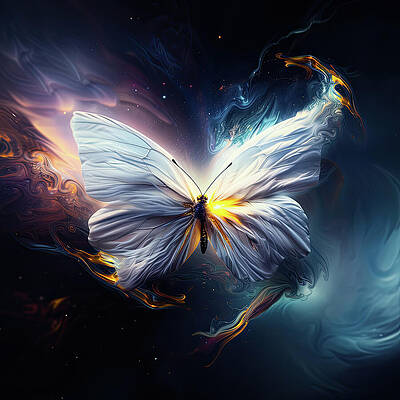 Digital Art - Butterfly 3 by Gian Smith