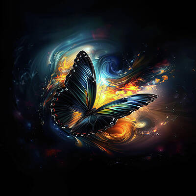 Digital Art - Butterfly 4 by Gian Smith