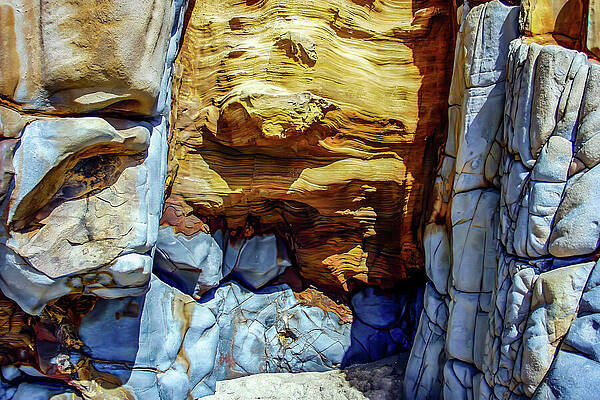 Wall Art featuring the photograph Davenport Coast California by Tommy Farnsworth