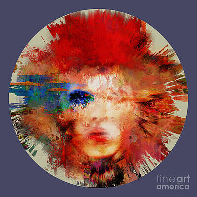 Wall Art featuring the digital art David - Cutout by BFA Prints