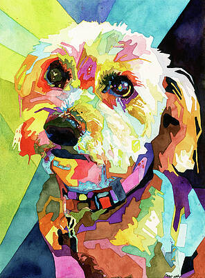 Painting - Dawg Face by Grant Nixon
