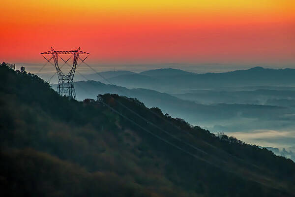 Nature Photograph - Dawn In The Valley by Deb Beausoleil