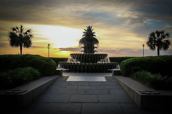 Wall Art featuring the photograph Dawn's Embrace At Waterfront Park by Deb Beausoleil