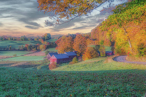 Photograph - Daybreak At Jenne Farm by Penny Polakoff