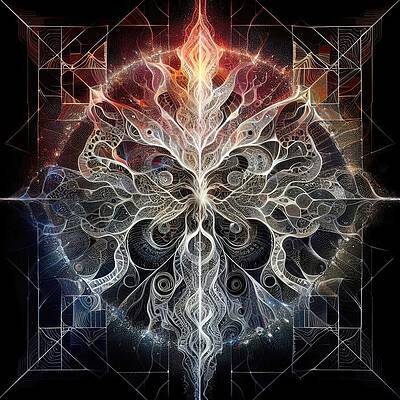 Intricate Digital Art - Death By Entropy by Colin Hardman