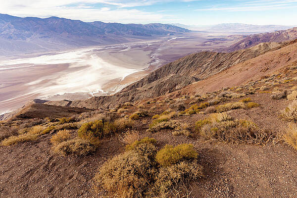 California Wall Art featuring the photograph Death Valley From Dante's View by Craig A Walker