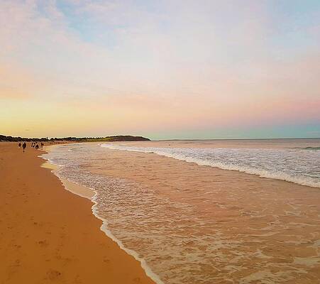 Natural Wall Art featuring the photograph Dee Why Beach Sunset No 3 by Andre Petrov