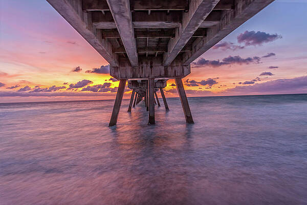 Florida Photograph - Deerfield Sunrise Viewunder by Chris Spencer