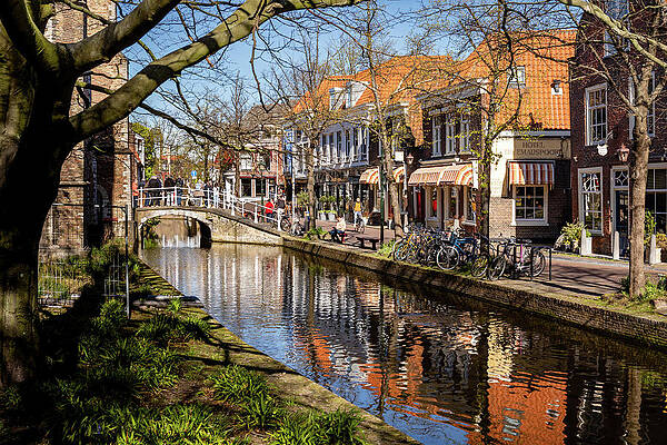 Spring Photograph - Delft Spring Scene by Craig A Walker