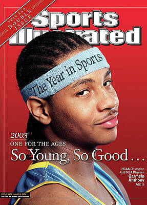 Carmelo Anthony Sports Illustrated Cover Wall Art