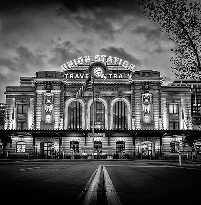 Wall Art featuring the photograph Denver's Union Station by Kevin Schwalbe