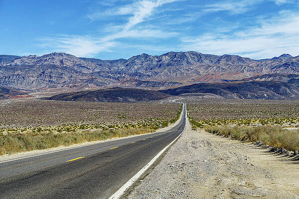 Sky Photograph - Desert Highway by Steven Dos Remedios