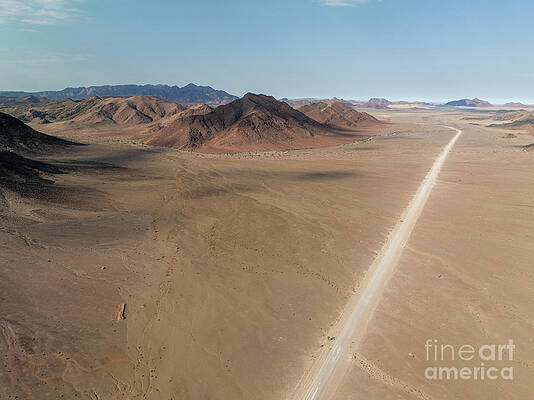 Landscape Photograph - Desert Landscape From The C19 Road To Sossusvlei, Namibia by Sami Sarkis Photography