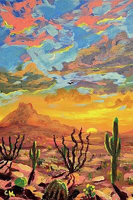Chance Kafka Arizona Paintings Wall Art
