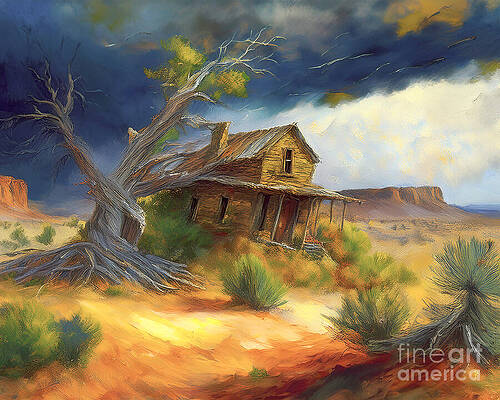 Summer Digital Art - Desert Winds by Macro Abundance