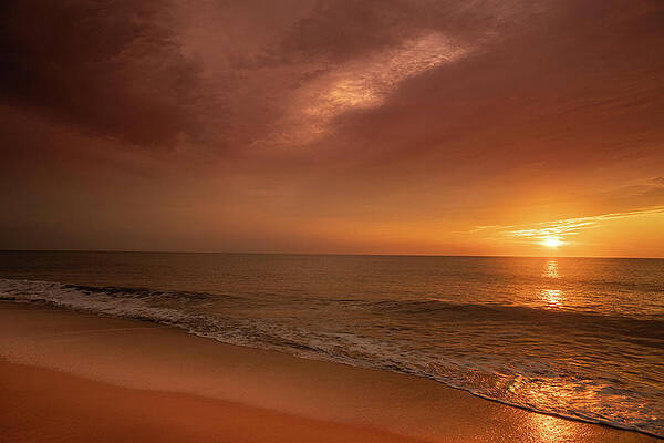 Sunrise Wall Art featuring the photograph Dewey Beach Sunrise New Day by Jason Fink