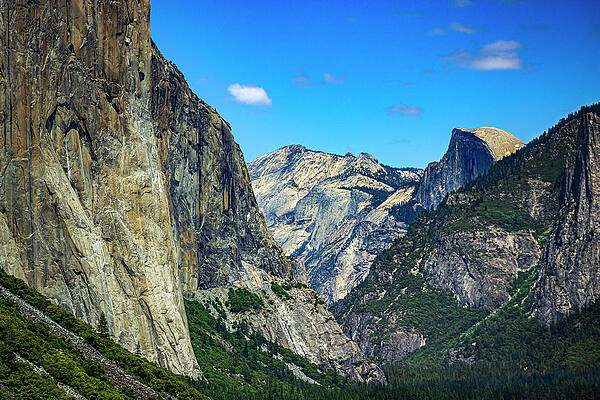 Mountain Photograph - Different Tunnel View by David Fountain