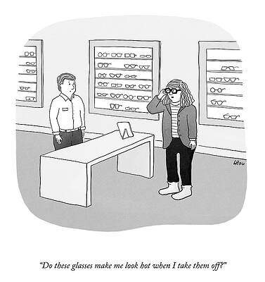 Attractive Drawing - Do These Make Me Look Hot? by Lynn Hsu