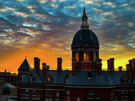 Sunset Photograph - Dome Light by Addison Likins