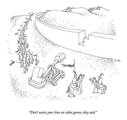 Medieval Siege With Modern Twist Wall Art