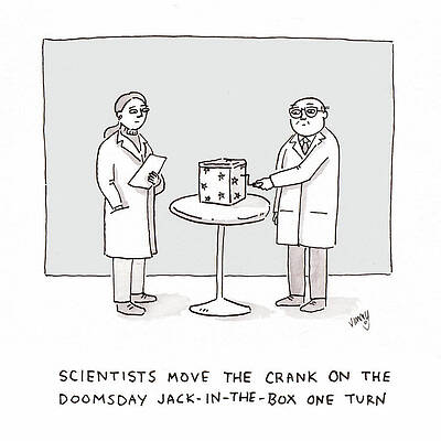 Wind Drawing - Doomsday Jack In The Box by Jimmy Craig