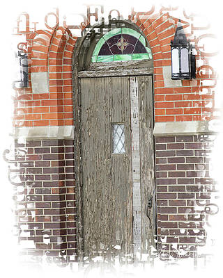 Photograph - Door by Robert Allen Hill