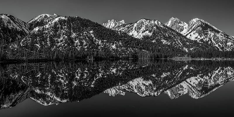 California Wall Art featuring the photograph Double Feature--Black And White by Tim Lyden