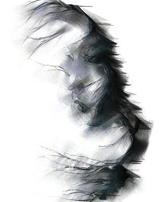 Drawing - Double Take by Rafael Salazar