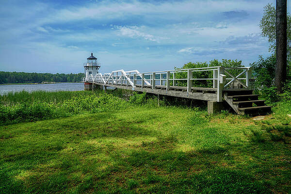 Wall Art featuring the photograph Doubling Point On A Summer Day by Penny Polakoff