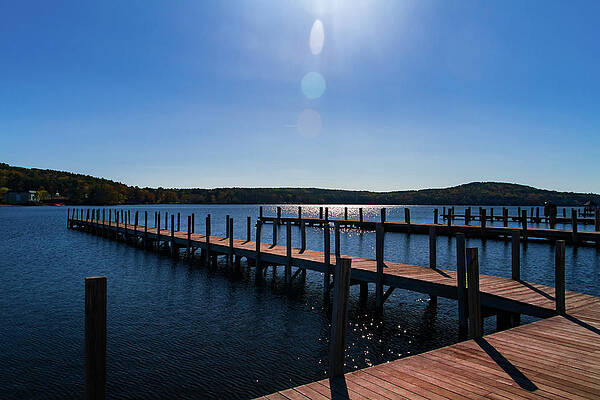 Tranquil Wall Art featuring the photograph Down By The Dock by NorthEast Creativity