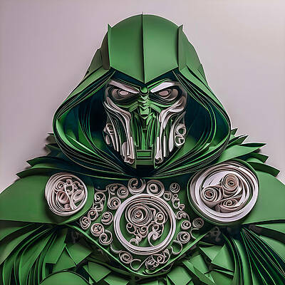 Digital Art - Dr. Gloom by Paul Charles